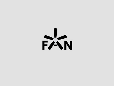 Logotype 03 | Fan design flat icon illustration illustrator lettering logo logotype minimal typography vector