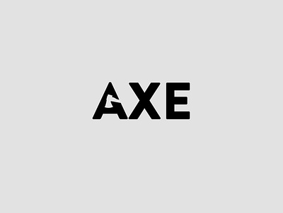 Logotype 08 | Axe design flat icon illustration illustrator lettering logo logodesign minimal typography vector