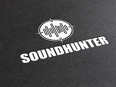 Sound Hunter Logo Update version | music band app branding creative logo creative logo design e commerce flat icon logo logo design logotype music band simple sound sound logo typography ui ux vector web website