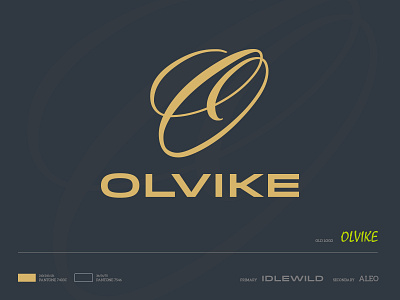 [rebranding] Olvike candy shop design logo logotype olvike rebranding