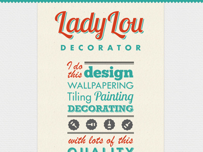 Lady Lou Decorator