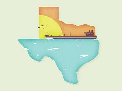 Oil Spill illustration