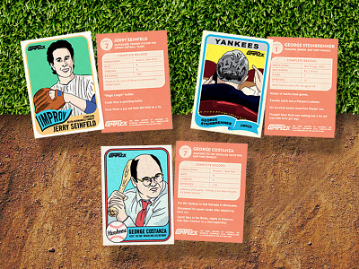 Complex.com • The Oral History of Basebaball on Seinfeld baseball card complex seinfeld