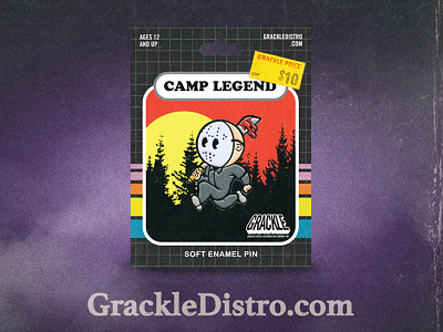None of This is Real enamel pin friday the 13th jason vorhees photoshop