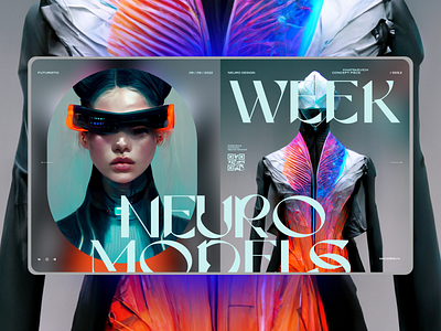 Neuro models 3d animation branding cinema4d design graphic design illustration landing page logo motion graphics tilda ui ui ux ui elements web design webdesign