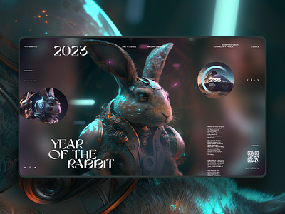 Neuro rabbit v1.0 | Сайты на Tilda 3d cinema4d design figma illustration landing page madeontilda tilda ui ui ux ui elements web design webdesign