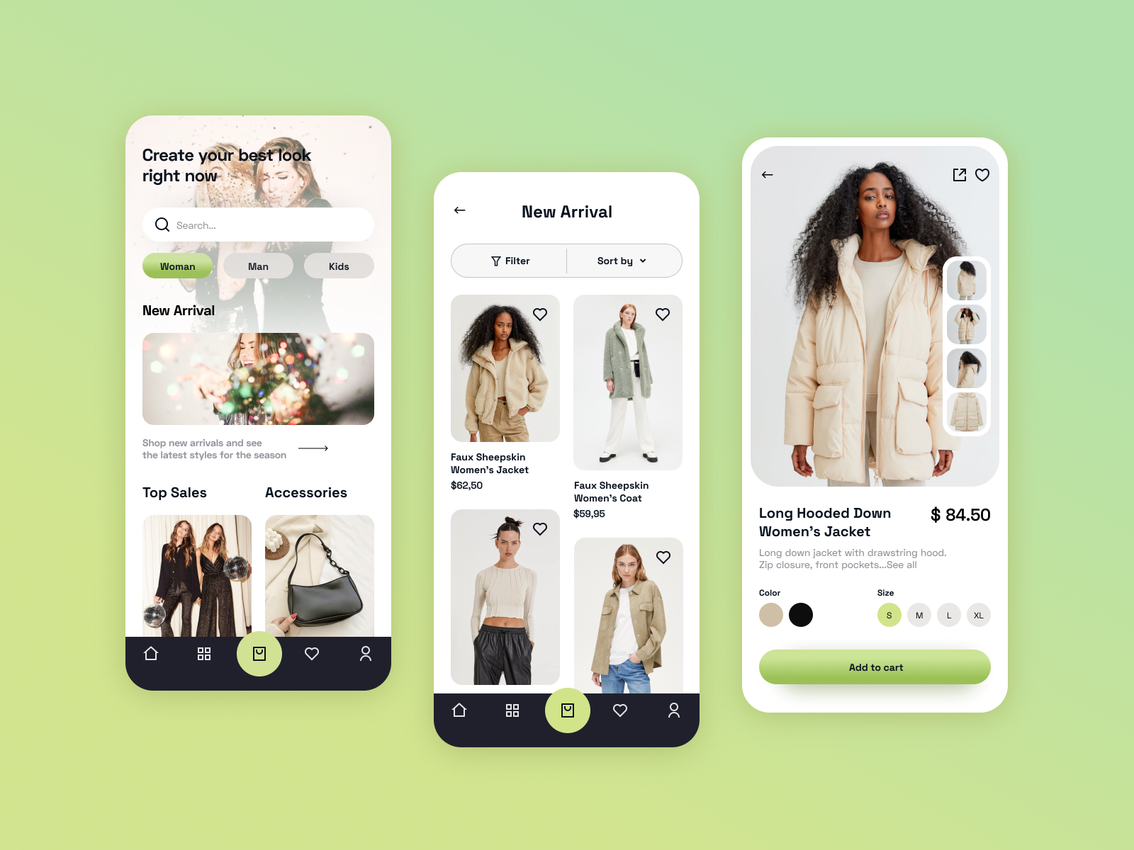 Fashion Store App by Yuliia Konozenko on Dribbble