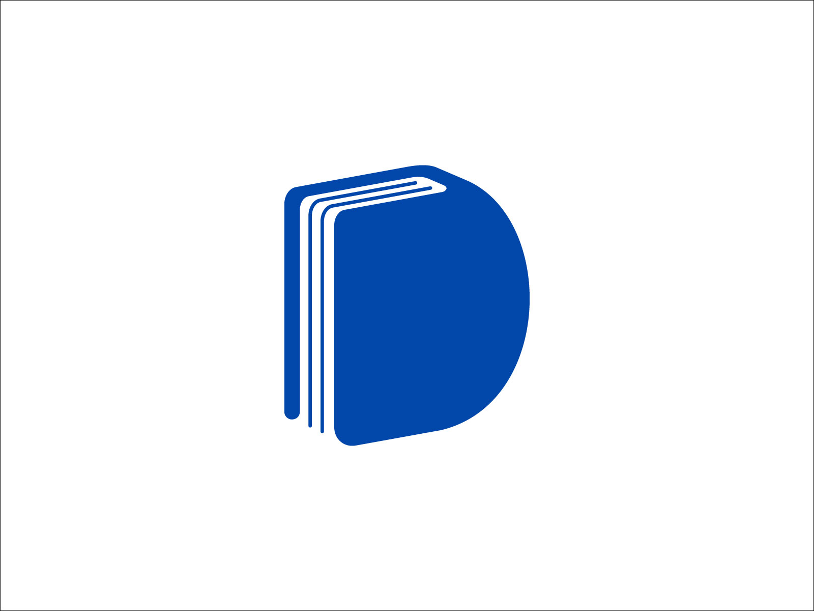 Letter D And Book Logo Design by Sixtynine Designs on Dribbble