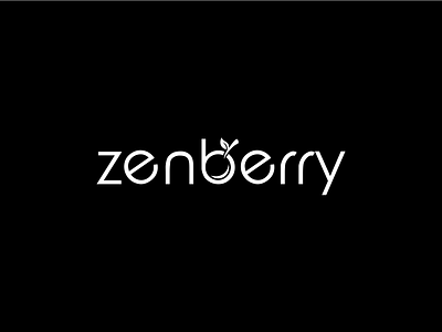 Zenberry Wordmark Logo Design My Old Project