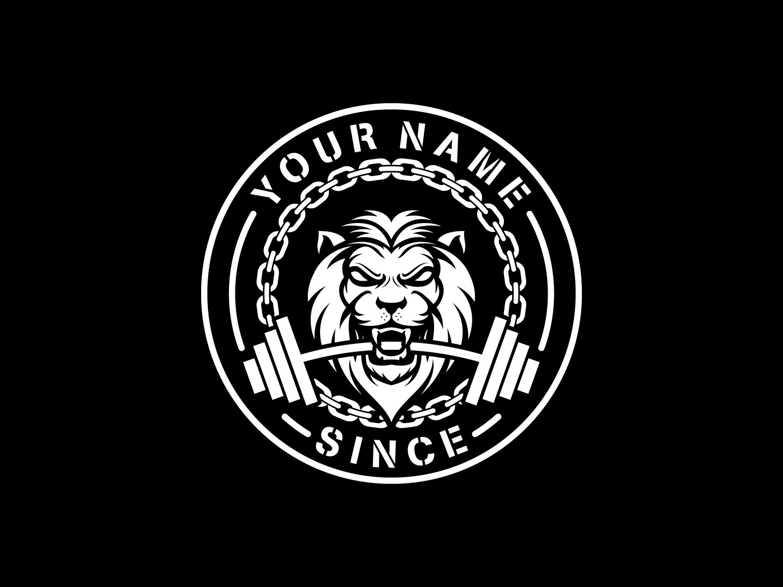 Lion Head Fitness Logo By Sixtynine Designs On Dribbble