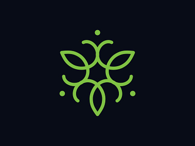 Leaf And People Logo Designs