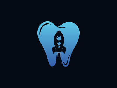 Rocket Dental Logo Design