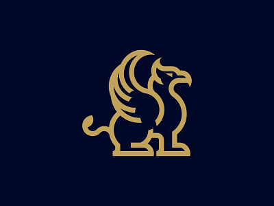 Luxurious Gryphon Logo Design