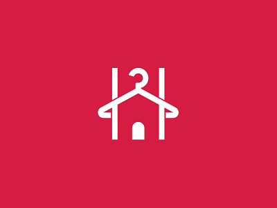Letter H For Home Clothes Logo Design