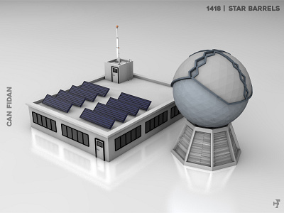 Star Barrels | 3D Modeling 3d art art can cemal designer fidan graphic design modeling