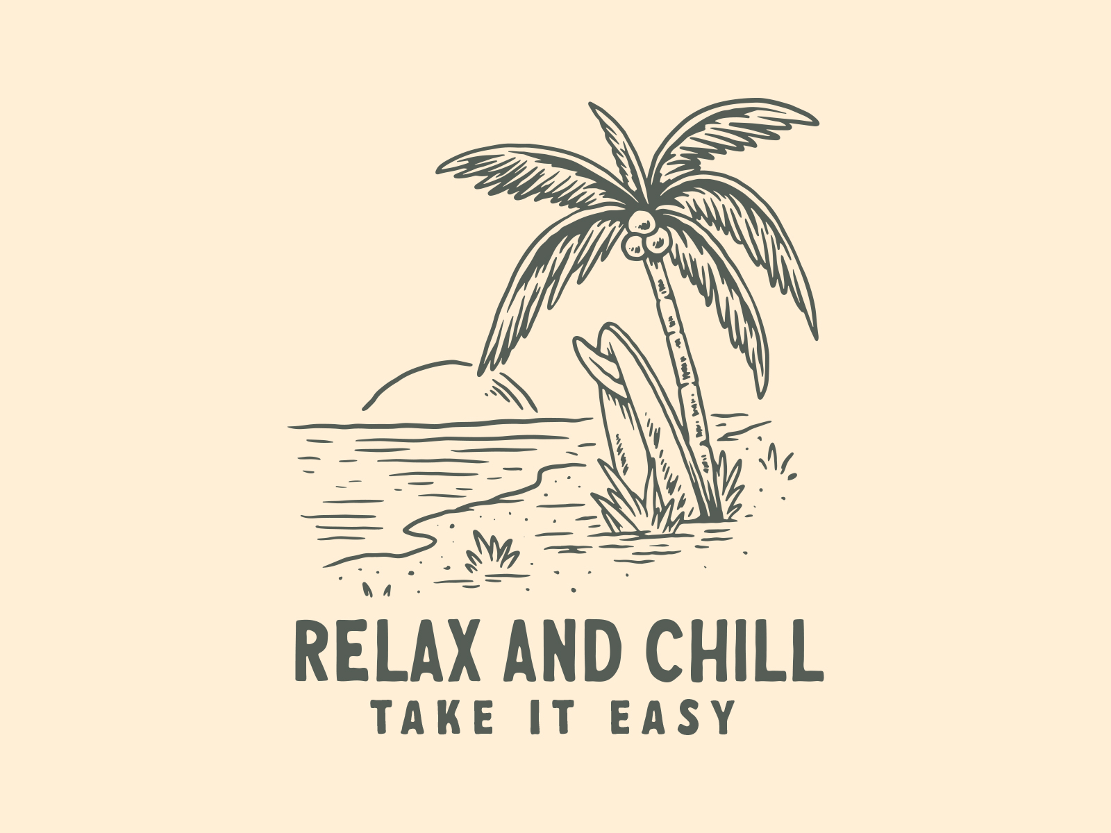 Relax Chill by Ironbird Creative on Dribbble