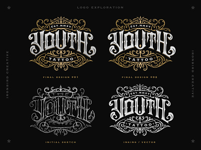 Youth Tattoo Logotype