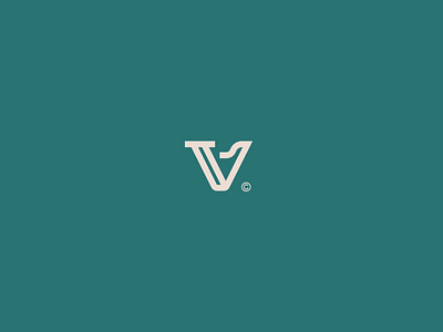 V // Logo exploration.