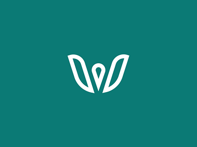 " W logo exploration "