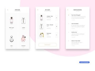 Fashin Concept | Figma animation app brand clean design illustration ios logo minimal mobile type typography ui ux vector web