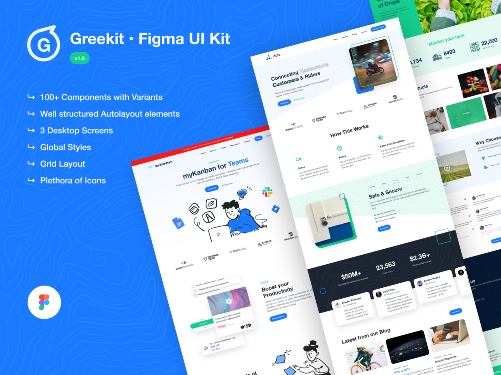 Greekit (for Greelogix) by Muhammad Idrees on Dribbble