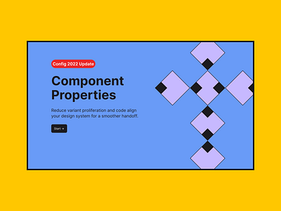 Component Properties - Figma Config 2022 Update autolayout components config design design system features figma properties ui ux variants
