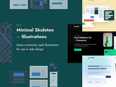 Browse thousands of Skeleton UI images for design inspiration | Dribbble