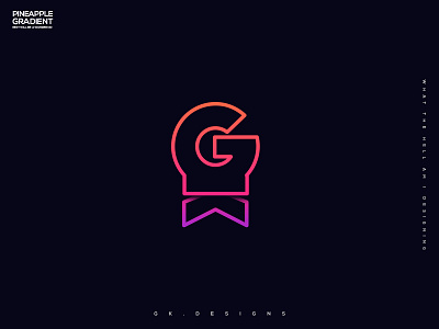 Gradient logo (trying it on my own logo)