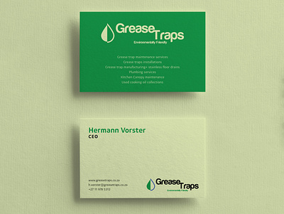 Business Card business card business card design business card template business cards design green print