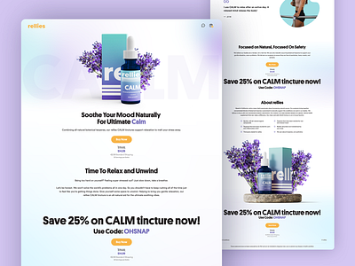 Rellies Home Page Design banner banner design branding design illustration logo ui ui design web design website