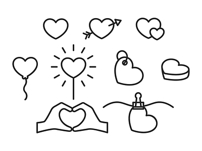 Free: Heart Icons design free heart heart icon icon valentine valentine day