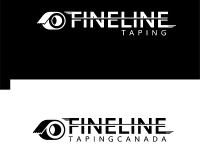 FineLine Taping Winnipeg ~ Logo Design branding design flat logo logo design logo design branding logo design concept vector