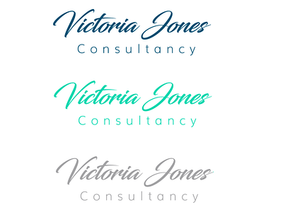 Victoria Jones ~ Logo Design branding design flat illustration lettering logo logo design logo design branding logo design concept minimal type typography vector