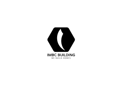 Imbc Buiding branding design flat logo logo design logo design branding logo design concept vector