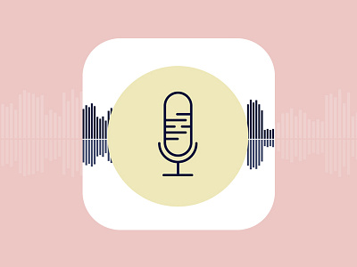 Day #8 - Voice recording icon corndog finland helsinki icon recording ui