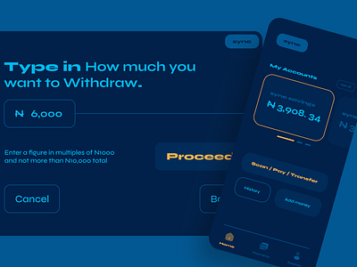 Cardless Withdrawal UI Design