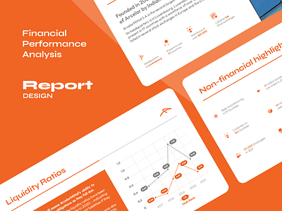 Presentation Design for Financial Analysis Report corporate minimal powerpoint presentation design