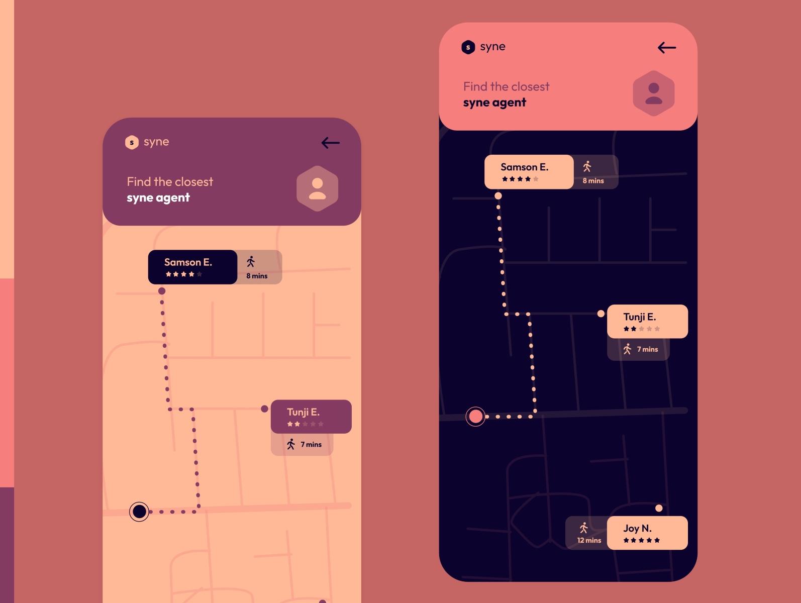 Tracking Screen UI by Stephen Demo on Dribbble