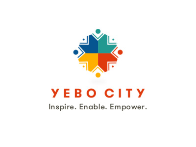 Yebo City Logo Mark african african logo branding colorful logo logo logo design logo designer