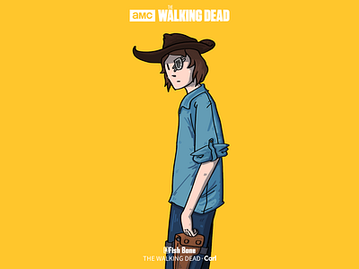 THE WALKING DEAD-Carl illustrations