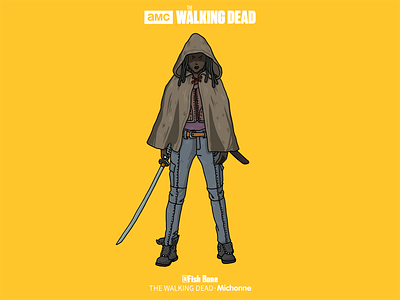 THE WALKING DEAD-Michonne