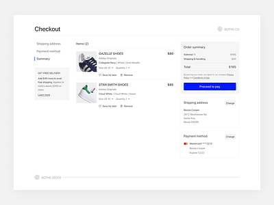 Daily UI 02 - Checkout Page checkout checkout flow checkout form checkout page clean dailyui dailyuichallenge flat ui ui ux ui design uidesign uiux ux ux ui ux design uxdesign uxui web design webdesign