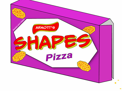 Arnott’s Pizza Shapes adobe branding creative design illustration photoshop pizza pizzashapes portfolio ui