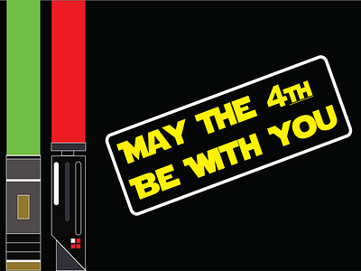 May The 4th Be With You adobe creative design illustration jedi luke skywalker may the 4th may the 4th be with you portfolio star jedi font star wars the force awakens the last jedi