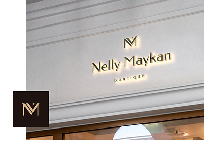 Nelly Maykan brand clothing clothing design fonts logo logodesign typogaphy