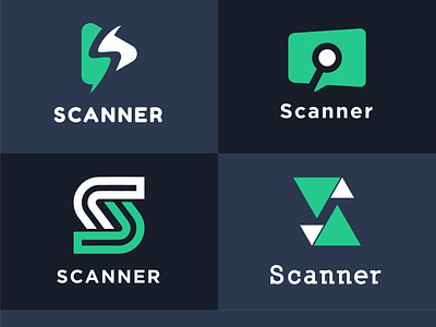 Scanner App Logo and iCon Design android app app logo design ios app ios app design logo design mobile app mobile app development