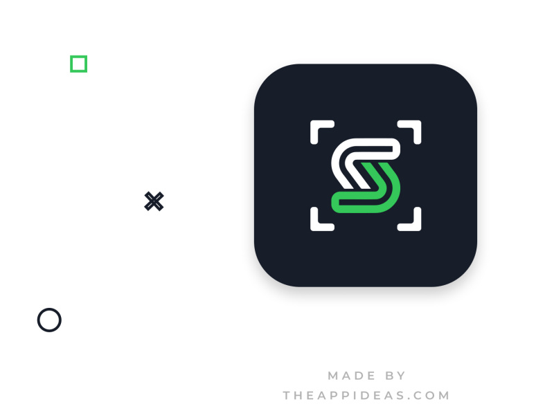 Scanner App Logo and iCon Design by App Ideas Infotech Pvt Ltd on Dribbble