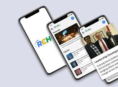 RCHC android app logo design mobile app mobile app development