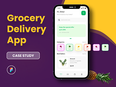 Grocery App Ideas designs, themes, templates and downloadable graphic ...