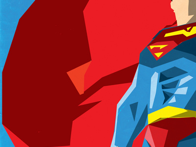 2. Superman art challenge illustration man of steel superman